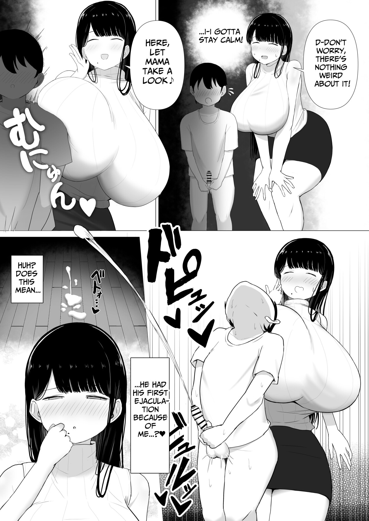 Hentai Manga Comic-A Gentle Mommy Who Secretly Makes Babies With Her Daughter's Childhood Friend-Read-9